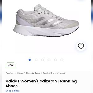 Women's Adidas Adizero SL light strike running shoes size 8, New